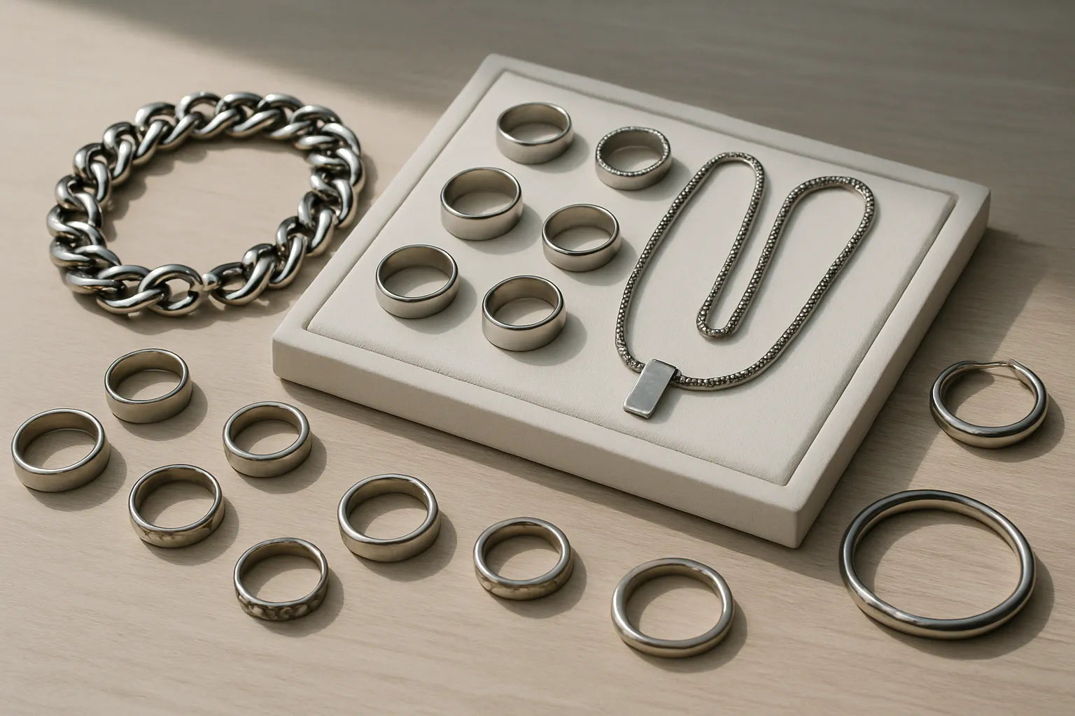 Exploring the Benefits of Bulk Stainless Steel Jewelry for Retailers